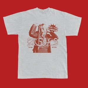 Ashe “Is it Hot” Summer 2022 Tour T-Shirt-Small